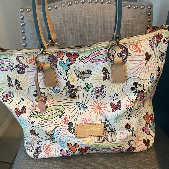 Dooney & Bourke Handbags - Disney sketch Dooney and Bourke large tote